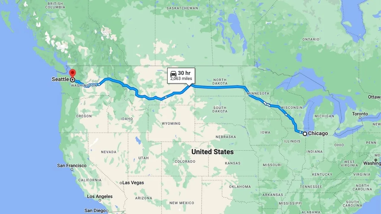 Road Trip From Chicago To Seattle
