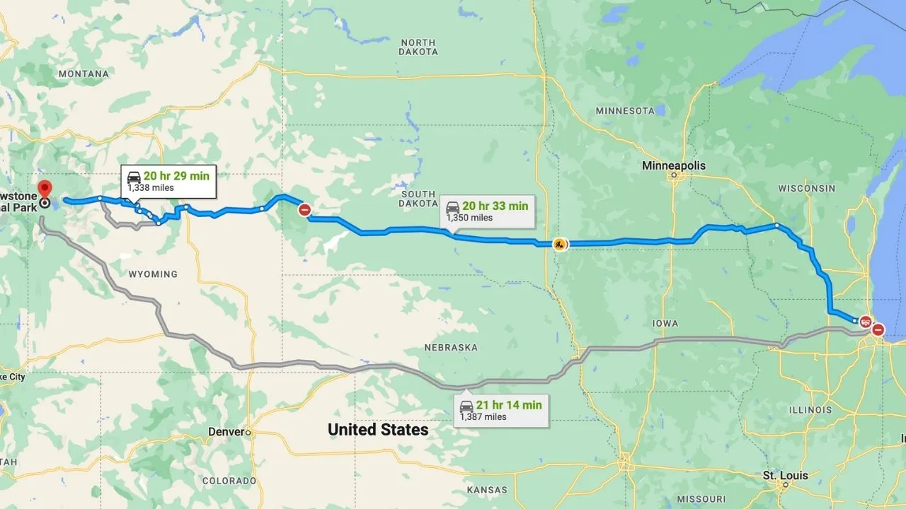 Road Trip From Chicago To Yellowstone National Park: The Ultimate Guide