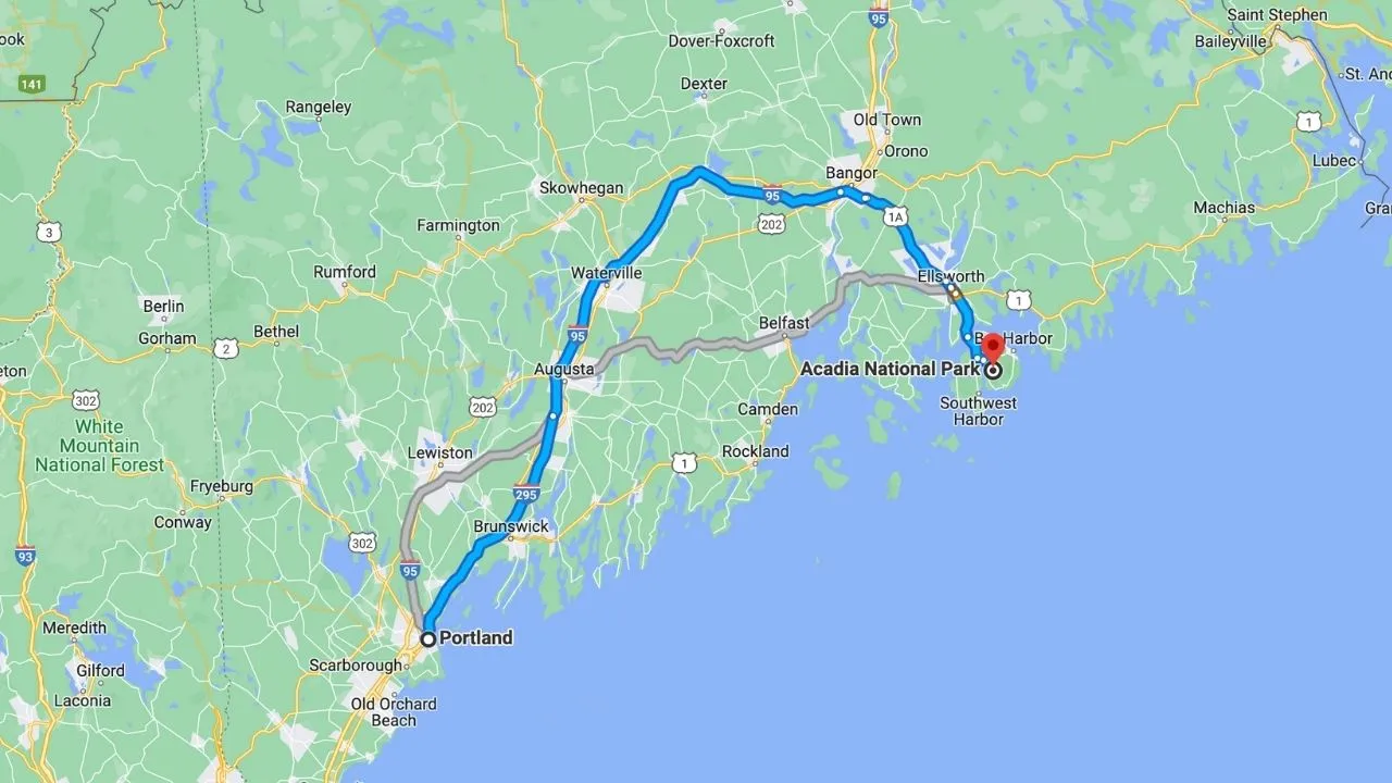 Portland Maine To Acadia National Park Road Trip