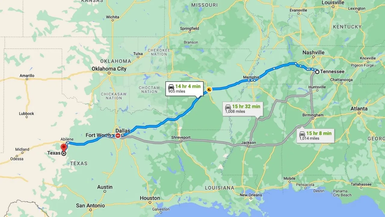 road-trip-from-tennessee-to-texas