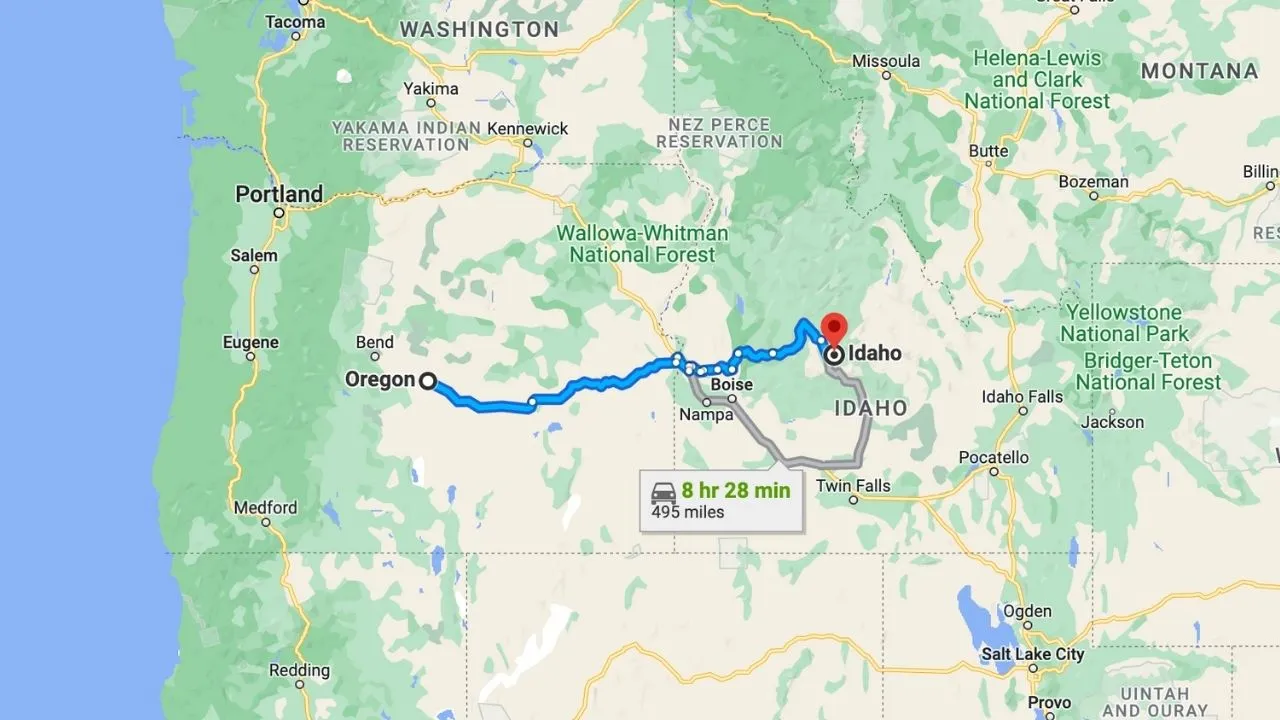 Oregon To Idaho Road Trip