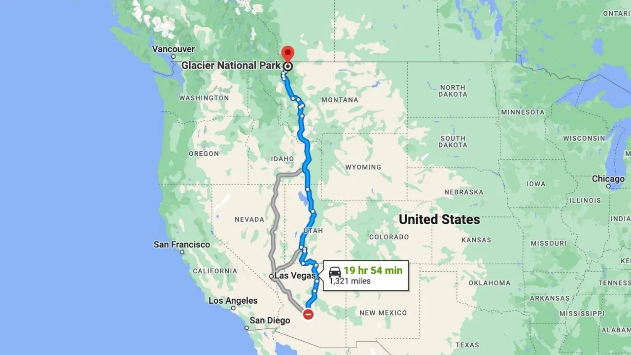 Phoenix To Glacier National Park Road Trip